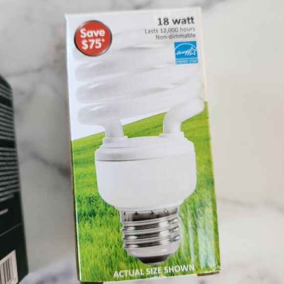 Greenlite 15w LED light bulb bundle 40w clear A15 Phillips 40 watt  10lightbulb - Picture 4 of 6